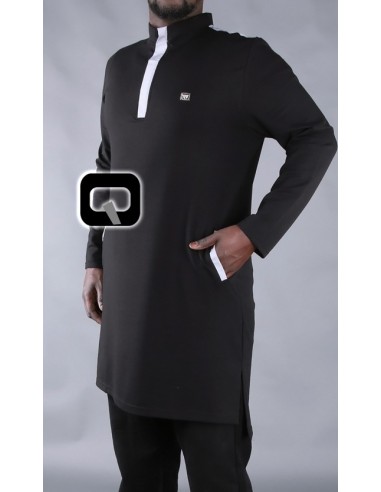 Qamis Boss noir - Qaba'il