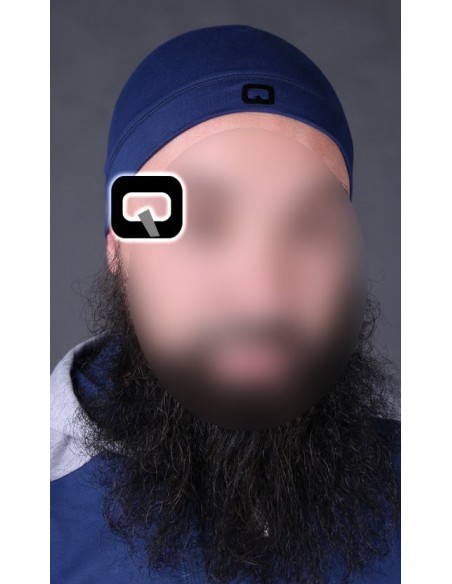 Bonnet Qaba'il Bleu indigo