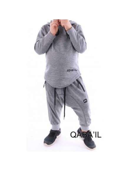 Ensemble Enfant Onyx Gris - Qaba'il