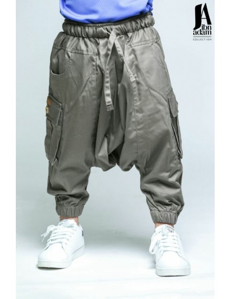 Sarouel Battle Enfant Kaki -Ibn Adam