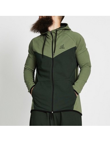Veste Jogging Oversize Bi Colore Vert...