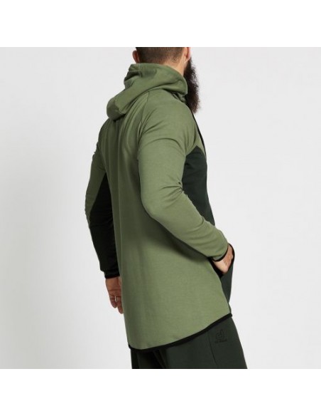 Veste Jogging Oversize Bi Colore Vert Kaki - Dc Jeans