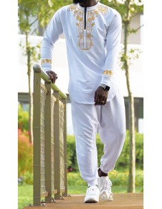 Sweat Etniz Africain Blanc...