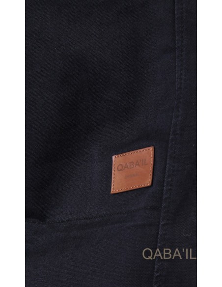 sarouel jeans stretch noir -qaba'il