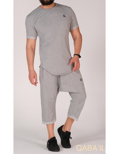 Ensemble Nautik Gris -Qaba'il