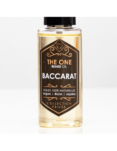 huile de barbe -barber oil baccarat