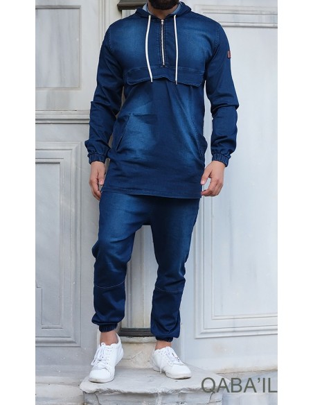 sweat kameron bleu foncé-qaba'il