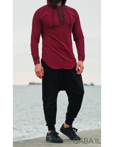 sweat etniz Marocco UP bordeaux-qaba'il