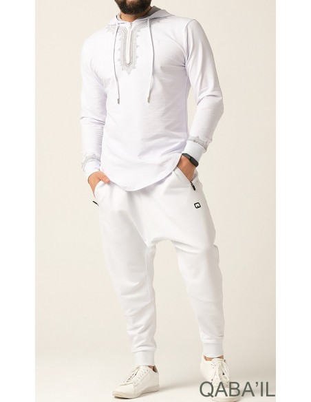 sweat etniz Marocco UP Blanc-Qaba'il