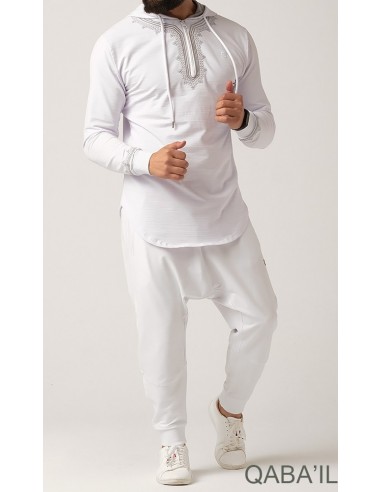 sweat etniz Marocco UP Blanc-Qaba'il