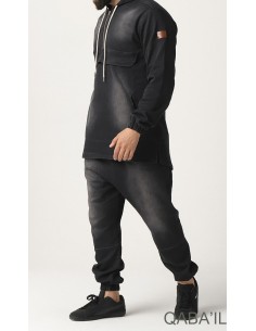 Ensemble Stretch Noir-Qaba'il