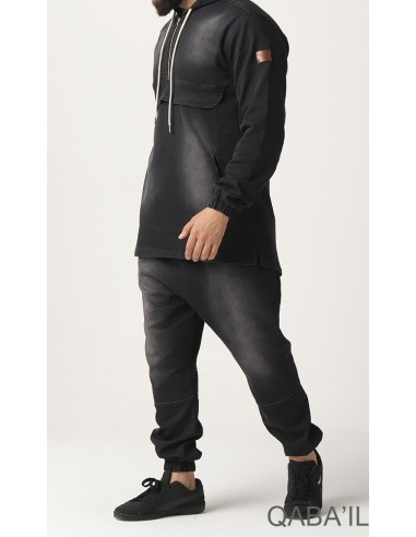 Ensemble Stretch Noir-Qaba'il