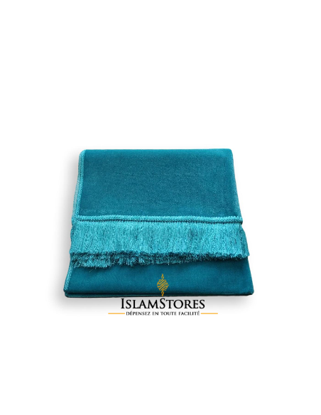 Tapis De Prière Bleuté Haute Qualité