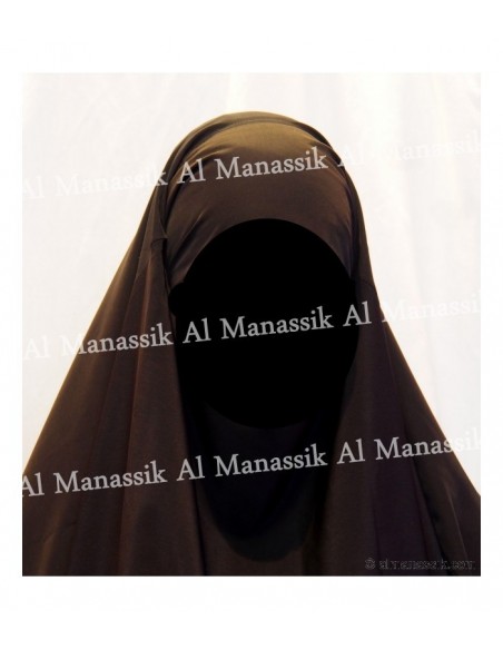 Jilbab Al Manassik 2 pièces Jupe Marron