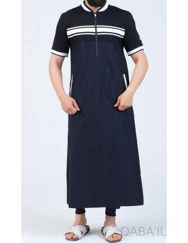 qamis navy III Bleu nuit - Qaba'il