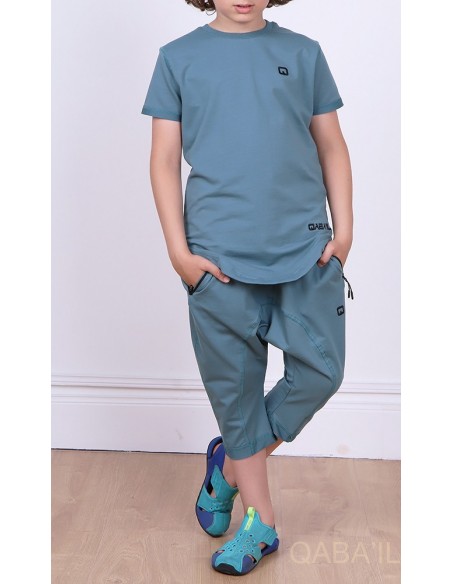 ensemble Nautik enfant vert amande - Qaba'il