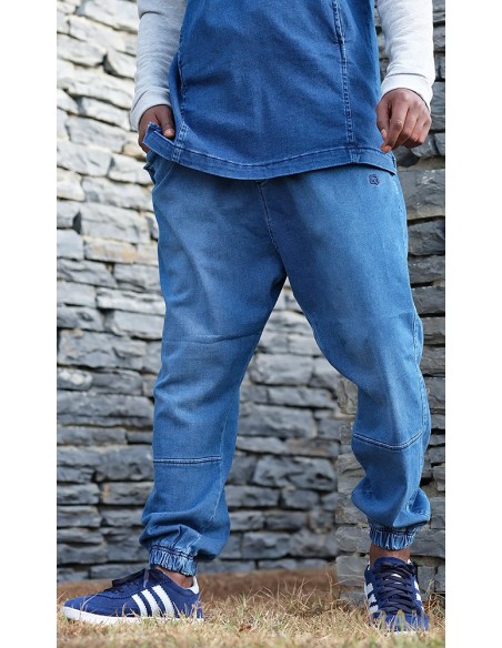 Haut Bi-Matière K2 Bleu Nuit- Qaba'il