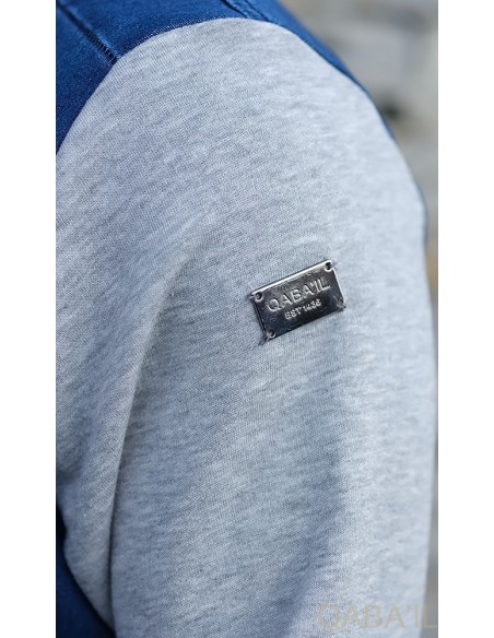 Haut Bi-Matière K2 Bleu Nuit- Qaba'il