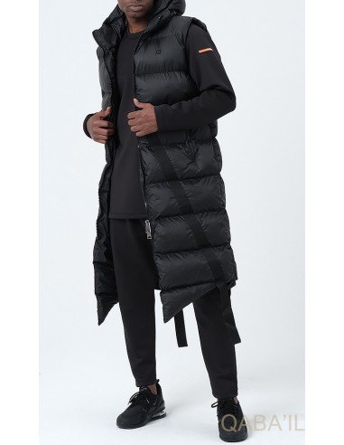 Doudoune Longue SMC Noir - Qaba'il