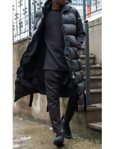 Doudoune Longue SMC Noir -...