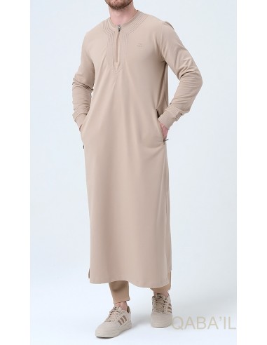 Qamis Sham Beige - Qaba'il