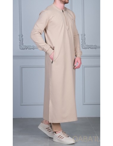 Qamis Sham Beige - Qaba'il