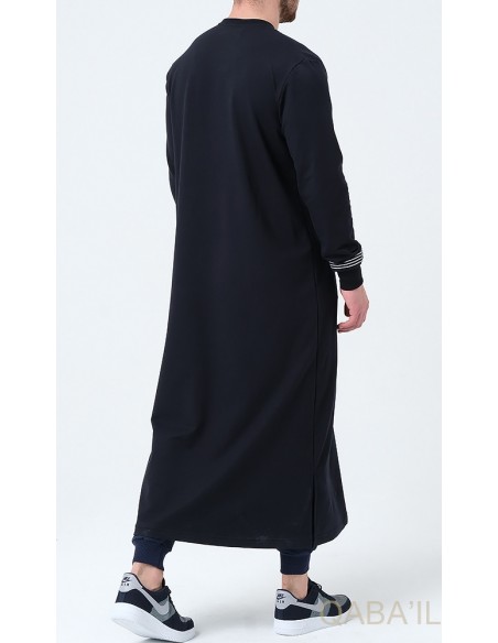 Qamis Long Sham Bleu - Qaba'il