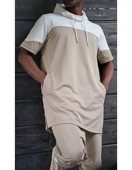 Ensemble Delta Lite Beige et Écru - Qaba'il