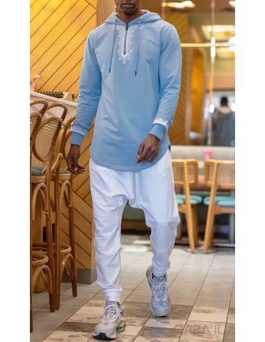 Sarouel Jogging Athletik SW23 Blanc...