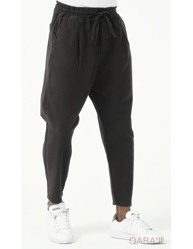 Sarouel Chino Urbain Noir Qaba'il