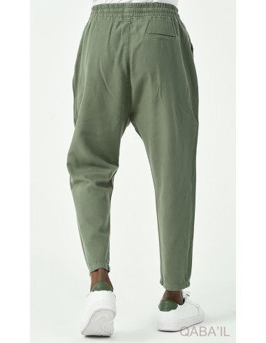 Sarouel Chino Urbain Kaki Qaba'il