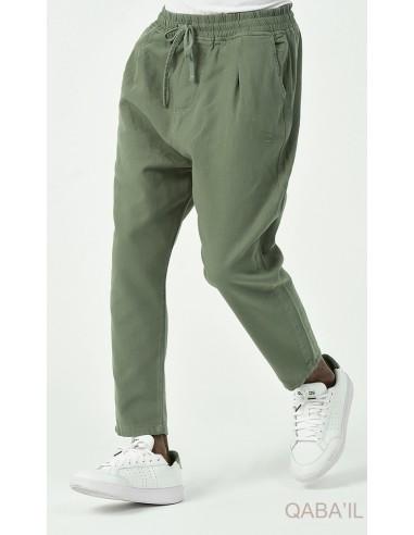 Sarouel Chino Urbain Kaki Qaba'il