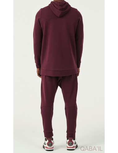 Ensemble Jacket Relaxed Bordeaux Qaba'il