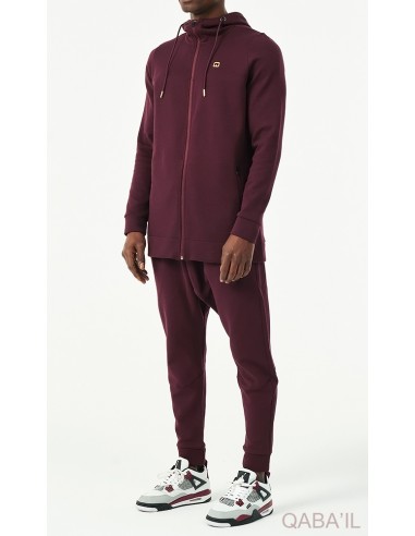 Ensemble Jacket Relaxed Bordeaux Qaba'il