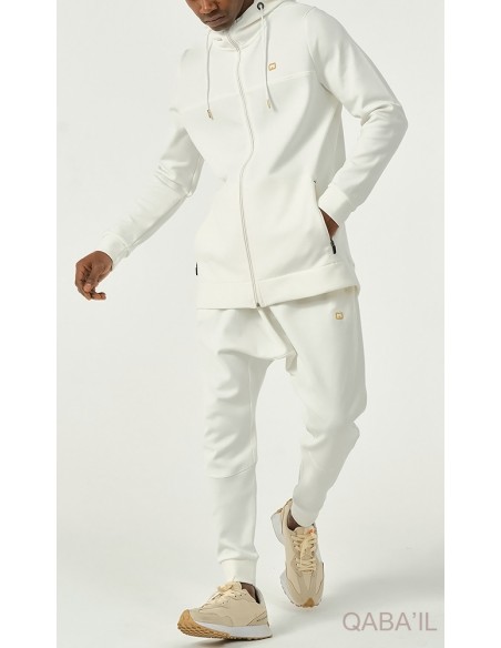 Ensemble Jacket Relaxed Écru Qaba'il