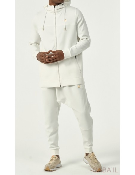 Ensemble Jacket Relaxed Écru Qaba'il