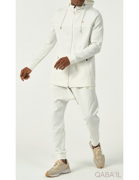 Ensemble Jacket Relaxed Écru Qaba'il