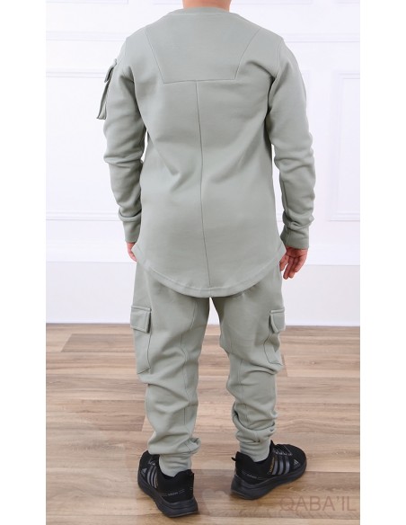 Ensemble Sniper Enfant Neo SW23 Vert Clair Qaba'il