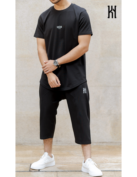 Ensemble Combo Noir 100% Coton KyYn