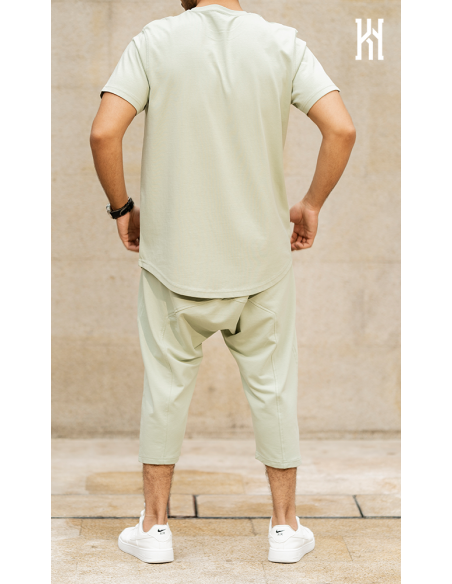 Ensemble Combo Vert Amande 100% Coton KyYn