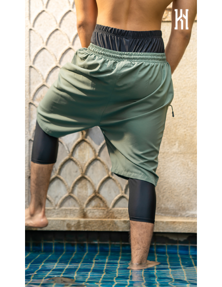 Sarouel De Bain Kaki KyYn