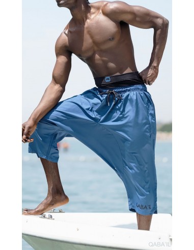 Sarouel De Bain Uni S24 Indigo Qaba'il