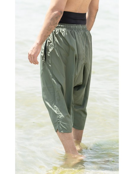 Sarouel De Bain Uni S24 Kaki