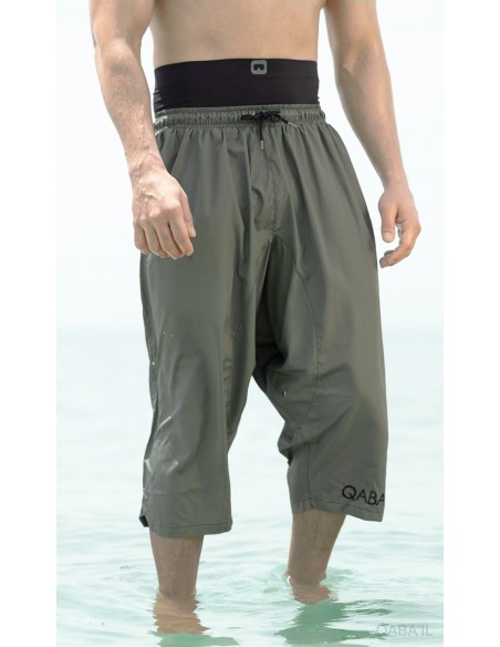 Sarouel De Bain Uni S24 Kaki