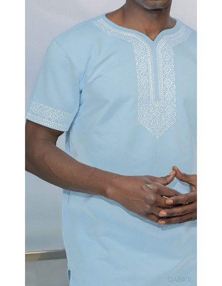 Ensemble Etniz Awqas Bleu Clair Qaba'il