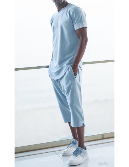 Ensemble Etniz Awqas Bleu Clair Qaba'il
