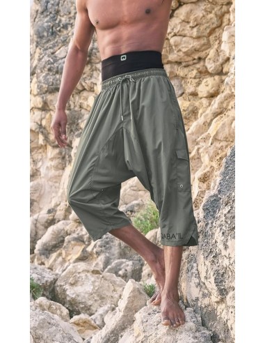 Sarouel De Bain Cargo Kaki Qaba'il