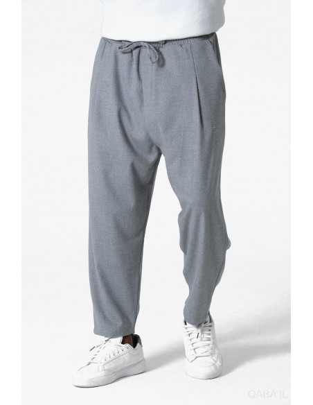 Sarouel Klassik Flanel Gris Qaba'il