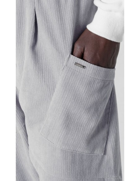 Sarouel Design Kadife Gris Qaba'il