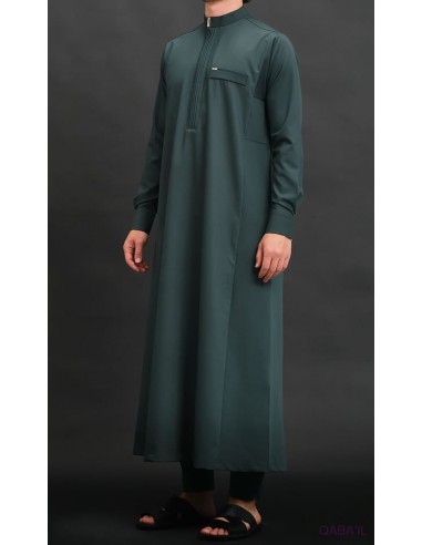 Qamis El Bey Vert Bouteille Qaba'il